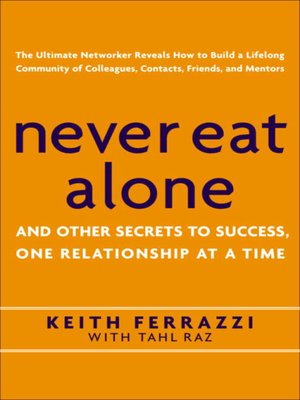 cover image of Never Eat Alone